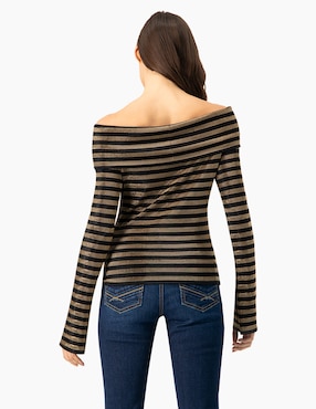 Blusa Ivonne manga larga para mujer
