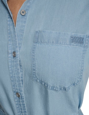 Vestido corto casual Dkny Jeans para mujer