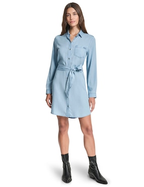 Vestido corto casual Dkny Jeans para mujer