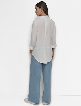 Blusa Dkny Jeans manga larga para mujer