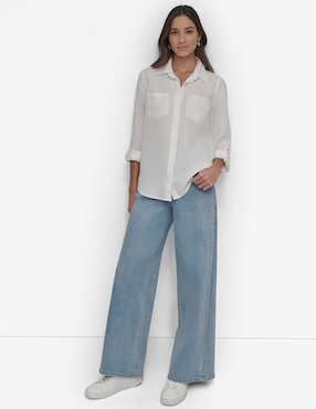 Blusa Dkny Jeans manga larga para mujer