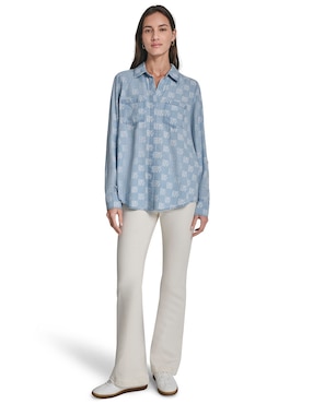 Blusa Dkny Jeans manga 3/4 para mujer