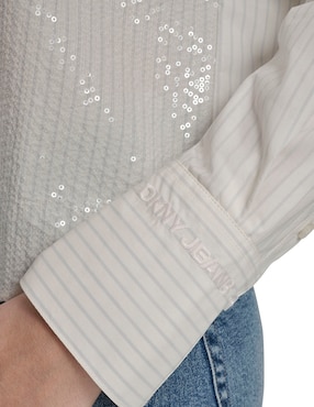 Blusa Dkny Jeans manga larga para mujer