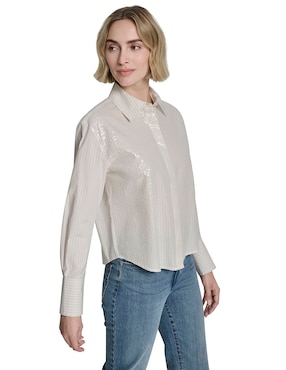 Blusa Dkny Jeans manga larga para mujer