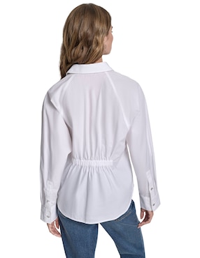 Blusa camisera Dkny Jeans manga larga para mujer