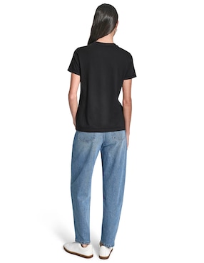 Playera manga corta Dkny Jeans cuello redondo para mujer