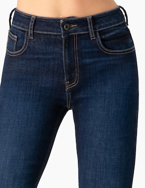 Jeans bota Ivonne corte cintura para mujer