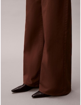 Pantalón chino Calvin Klein Jeans wide leg para mujer