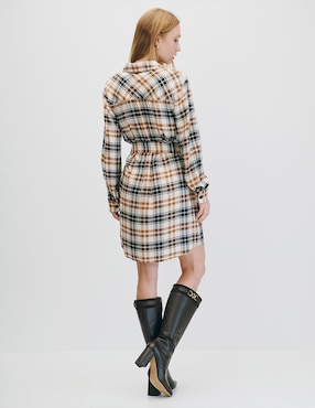 Vestido midi casual Julio Savannah para mujer