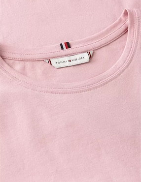 Playera manga corta Tommy Hilfiger cuello redondo para mujer