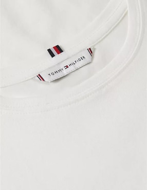 Playera manga corta Tommy Hilfiger cuello redondo para mujer