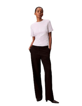 Playera manga corta Calvin Klein Jeans cuello redondo para mujer