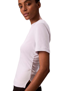 Playera manga corta Calvin Klein Jeans cuello redondo para mujer