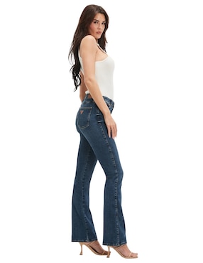 Jeans campana Guess WBBA0LD4LU0-BFOW corte cintura para mujer