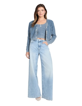 Suéter Guess cuello v para mujer