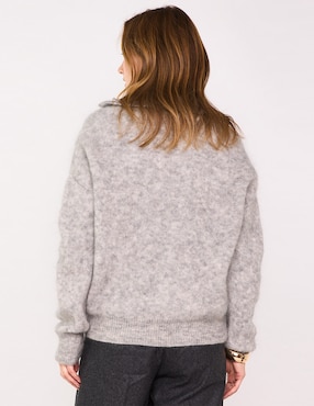 Suéter Maison 123 cuello V para mujer
