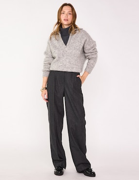 Suéter Maison 123 cuello V para mujer