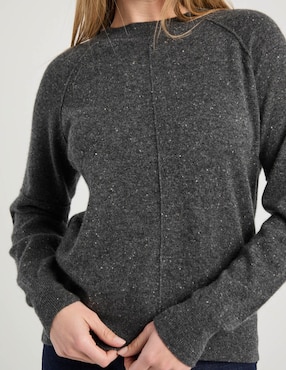 Suéter Maison 123 cuello redondo para mujer