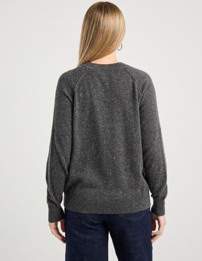 Suéter Maison 123 cuello redondo para mujer