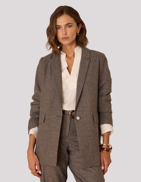 Saco formal Maison 123 para mujer