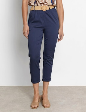 Pantalón capri Trucco relajado para mujer
