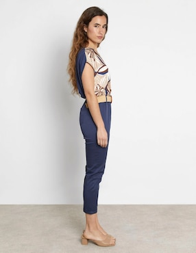 Pantalón capri Trucco relajado para mujer