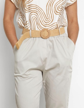 Pantalón capri Trucco relajado para mujer