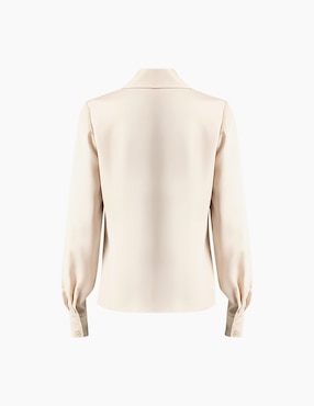 Blusa camisera Ivonne manga larga para mujer
