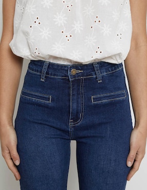 Jeans straight cintura alta Trucco para mujer