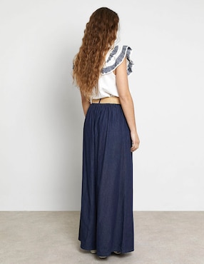 Pantalón trucco wide leg para mujer