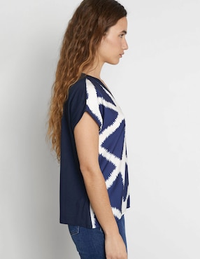 Blusa Trucco manga corta para mujer