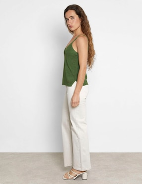Jeand straight cintura media Trucco para mujer