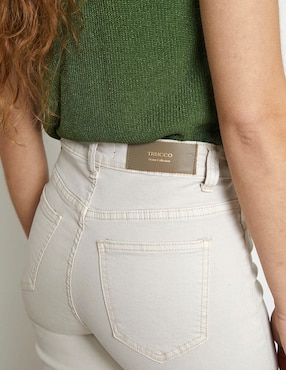 Jeand straight cintura media Trucco para mujer