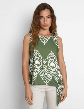 Blusa de tirantes Trucco para mujer
