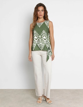 Blusa de tirantes Trucco para mujer
