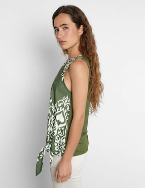 Blusa de tirantes Trucco para mujer