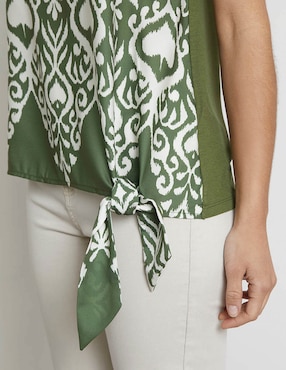 Blusa de tirantes Trucco para mujer