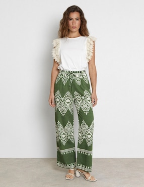 Pantalón trucco straight para mujer