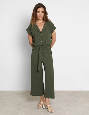 Jumpsuit Trucco de poliéster caual para mujer
