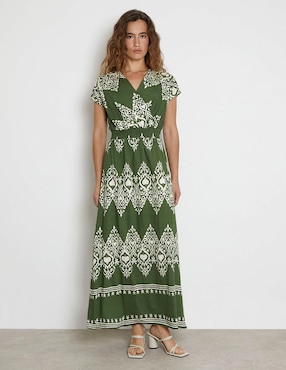 Vestido midi casual Trucco para mujer