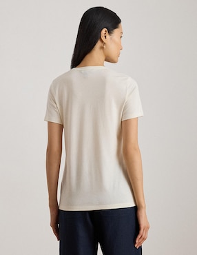 Blusa Lauren Ralph Lauren manga corta para mujer
