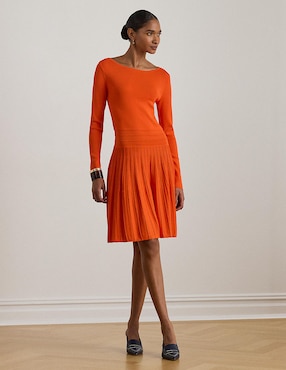 Vestido corto casual Lauren Ralph Lauren para mujer