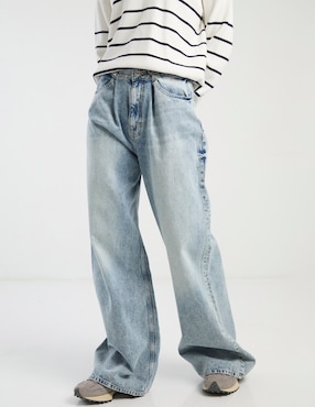 Jeans relaxed wide leg Guess para mujer