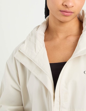 Chamarra rompevientos Calvin Klein impermeable para mujer