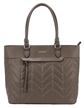 Bolsa tote Enso Quilted Elegance para mujer