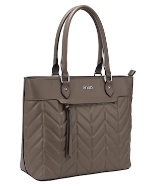 Bolsa tote Enso Quilted Elegance para mujer