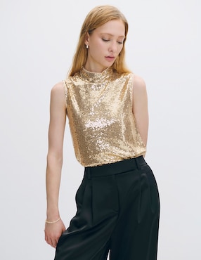 Blusa Julio Luxor sin manga para mujer