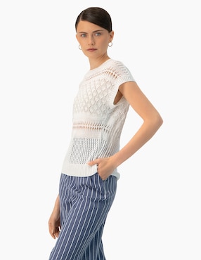 Blusa Ivonne manga corta para mujer