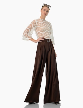 Blusa Ivonne manga larga para mujer