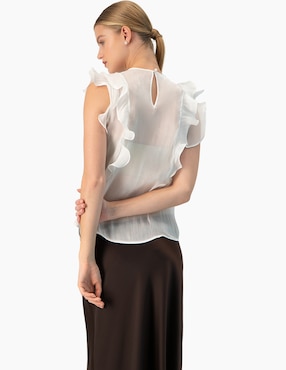 Blusa Ivonne sin manga para mujer